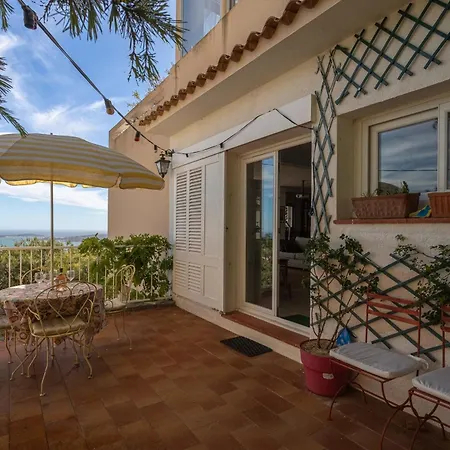 3 Bedroom Artist's House With Ac, Spectacular Sea View - Dodo Et Tartine Tolone